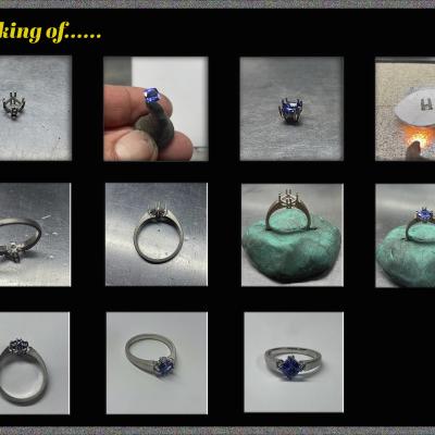 Entstehung Ring TANSANIT
